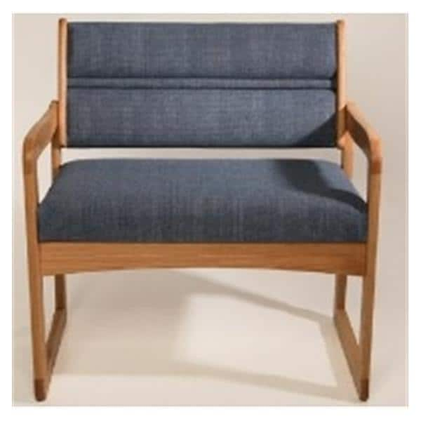 Bariatric Chair Navy/Medium Oak Ea