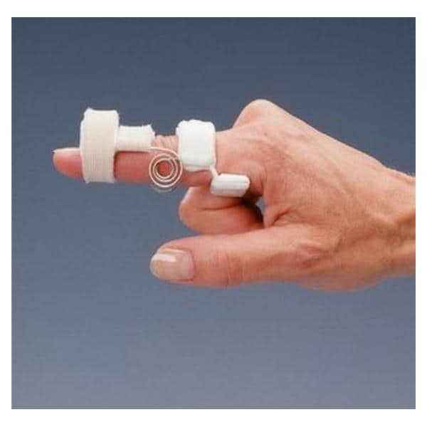 Rolyan Sof-Stretch Coil Extension Set Splint Finger Size Medium 2-1/2