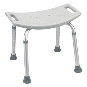 Shower Bench 400lb Capacity Aluminum/Plastic