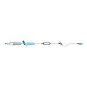 Healthline IV Administration Set Needleless Yinj Site: 11 100 10Drp 25.6mL 50/Bx