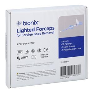 Lighted Forcep 5mm Polypropylene 10/Bx