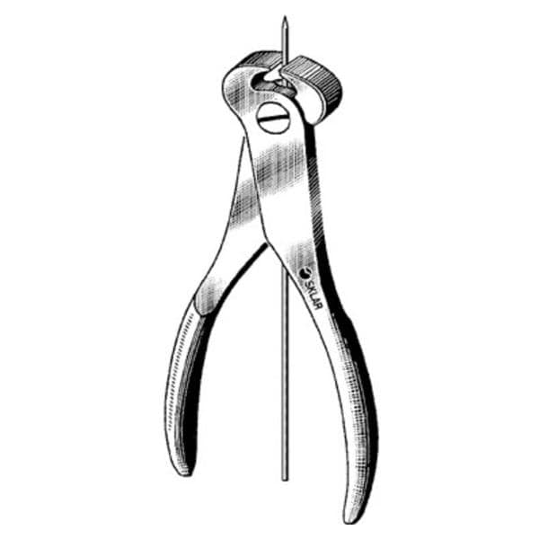 Pin Cutter 7" Stainless Steel Reusable Ea