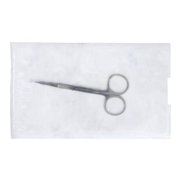 Iris Surgical Scissors Straight 4-1/2" Stainless Steel Sterile Disposable 20/Ca