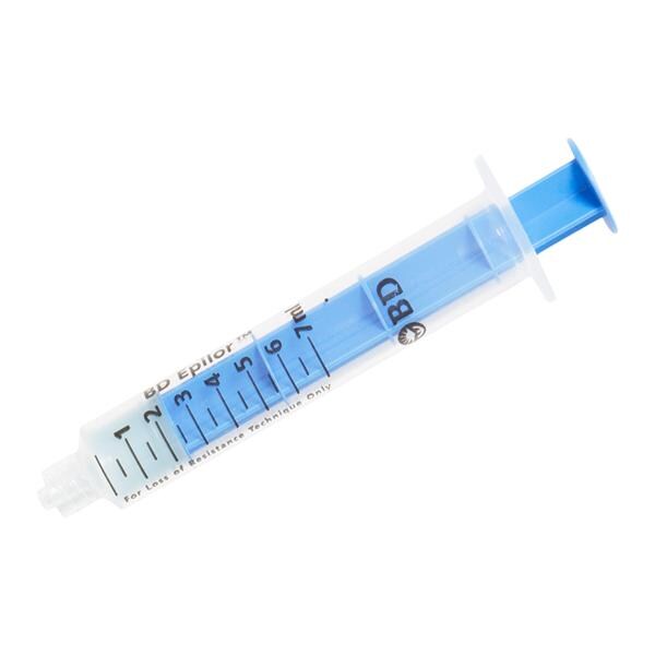 Loss of Resistance Syringe 7cc No Dead Space 25/Ca