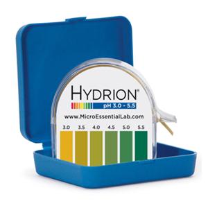 Hydrion pH Test Strip 3-55 Range 10/Ca