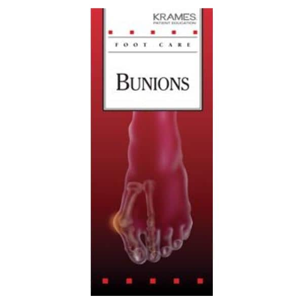 Bunions Educational English Brochure 50/Pk