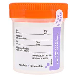 Thermo Samco Specimen Container 90mL Silicone Sterile 400/Ca