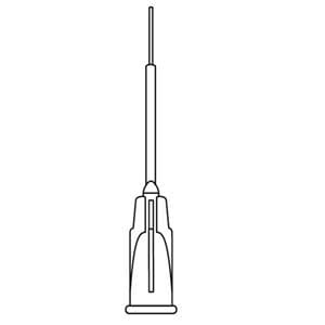 Visitec Cannula Lacrimal 23gx1/2" 5/Bx