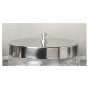 Sundry Jar Cover Stainless Steel Silver 3qt