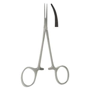 Halsted Mosquito Hemostatic Forcep Curved 5" Stainless Steel Ea