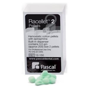 Racellet Pellets Racemic Epinephrine Size 2 Green 200/Bx