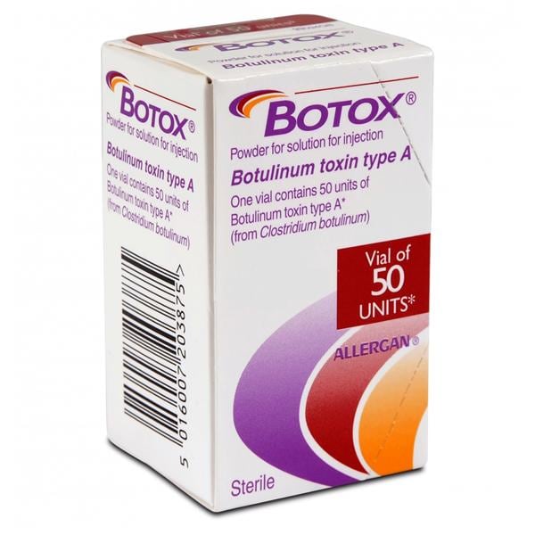 Botox Cosmetic Injection 50u SDV Each