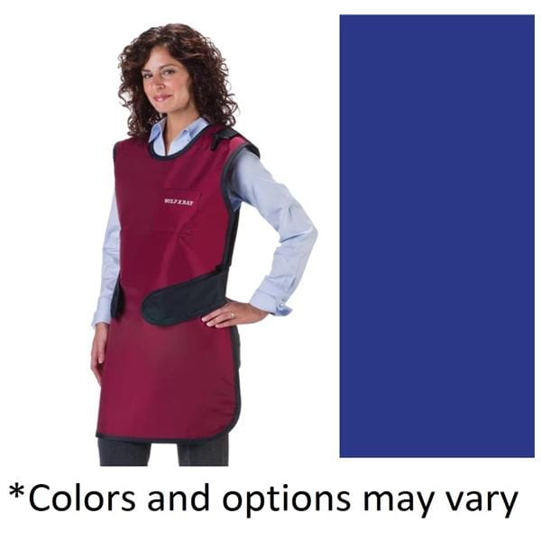 X-Ray Apron Unisex Lightweight 22x37" .5mm Equivalence With Collar Ea