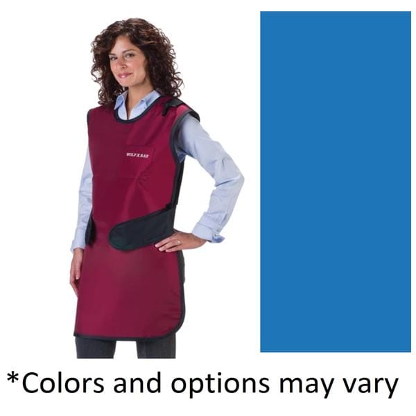 Easy Wrap X-Ray Apron Unisex Lightweight 25x40" .5mm Equivalence With Collar Ea