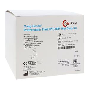 Coag-Sense PT/INR: Prothrombin Ratio/International Normalized Ratio Test Kit Ea