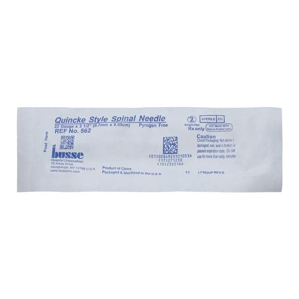 Titan Quincke Spinal Needle 22g 3-1/2