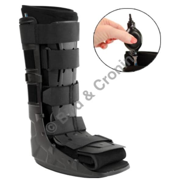 Air Trio Shell Brace Walker Ankle Size Medium Breathable Material Left/Right