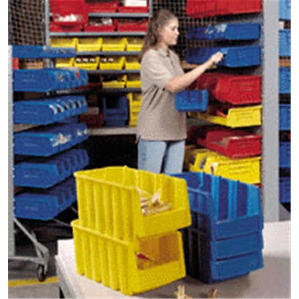 Storage Bin Red 18x8-1/4x9" 6/Ct 6/Cr