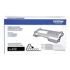 Brother TN-450 High-Yield Black Toner Cartridge Ea