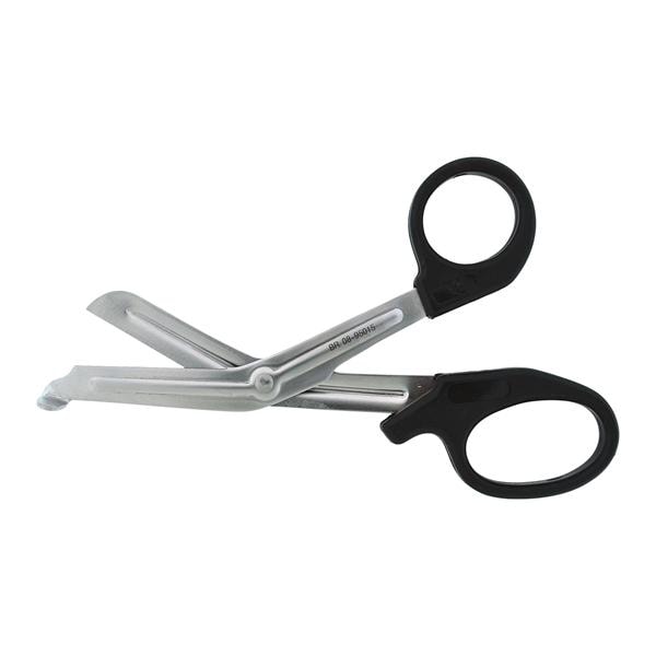 Bandage & Utility Scissors Angled 6" Stainless Steel Non-Sterile Reusable Ea