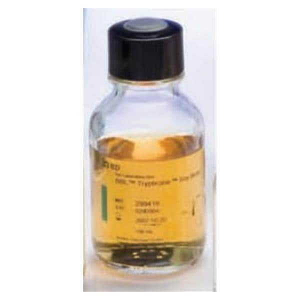 BBL Prepared Media TSB: Trypticase Soy Broth 100mL Septum Screw Cap 10/Pk