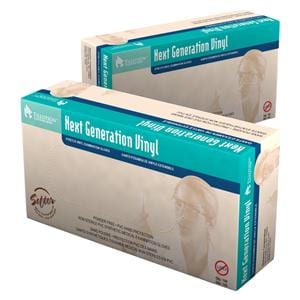 Next Generation Stretch Vinyl Exam Gloves Large Natural Non-Sterile