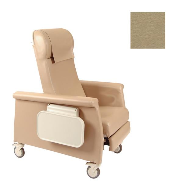 CareCliner Elite Recliner Vinyl 450lb Capacity Taupe Ea