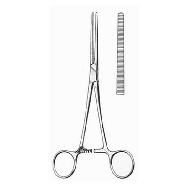 Rochester-Pean Hemostatic Forcep Straight 8-3/4" Stainless Steel Ea