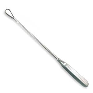 Sims Uterine Curette 10mm Stainless Steel Non-Sterile Reusable Ea