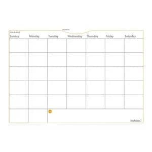 At-A-Glance WallMates Dry-Erase Calendar Monthly Undated Ea