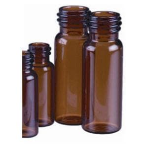 Sample Vial Borosilicate Glass Amber 12mL 200/Pk