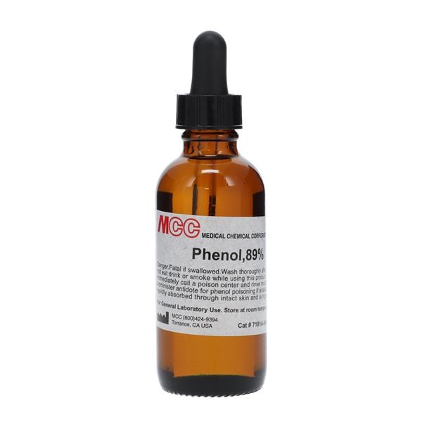 Phenol Reagent Dropper 89% 2oz Ea