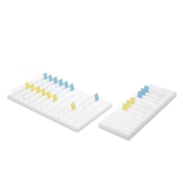 Microscope Slide Storage Holder White 13 Position Ea