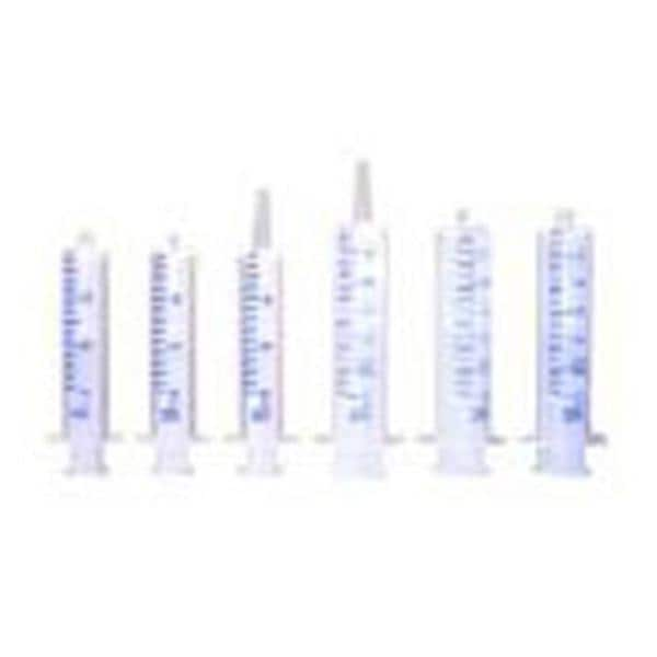 Norm-Ject Luer Lock Syringe 3mL Clear No Dead Space 100/Bx, 25 BX/CA