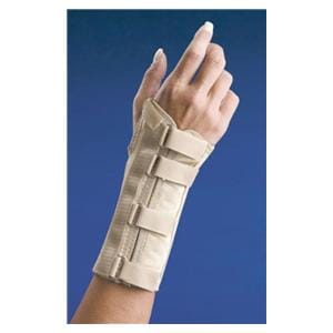 Soft Form Elegant Splint Support Wrist Size Large Lycra 6" Left