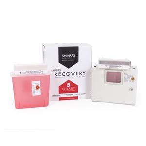 Recovery Mailer System 5qt Red/White 12-1/4x4-3/4x10-1/2" Plastic Ea