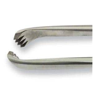 Teale Tenaculum Forcep Slight Curve 9-3/4" Stainless Steel Ea