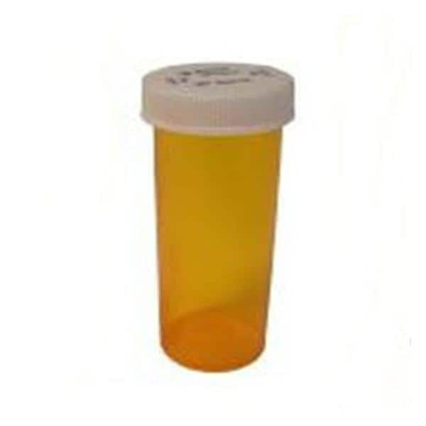 Medicine Vial Plastic 13 Dram Blue Reusable Non-Sterile 320/Ca