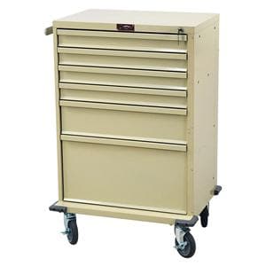 V-Series Treatment/Procedure Cart 40x29-1/2x22" Caster (6) Drawer