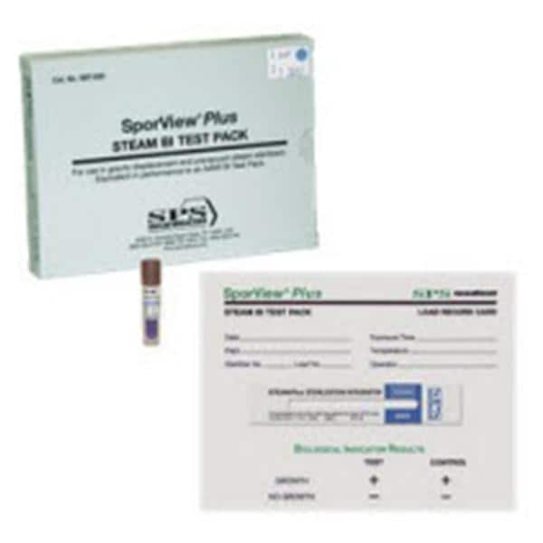 Sporview Plus Biological Indicator Test Pack 25/Ca