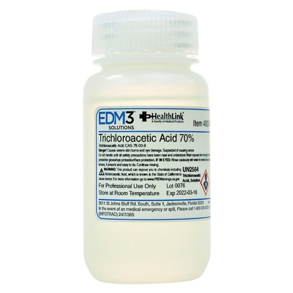 Trichloroacetic Acid 70% 4oz Ea