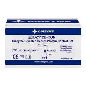 Diazyme Laboratories Fructosamine Normal Control 2x1mL For Analyzer Ea