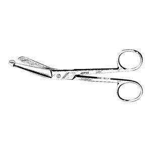 Lister Bandage Scissors Angled 8" Stainless Steel Ea