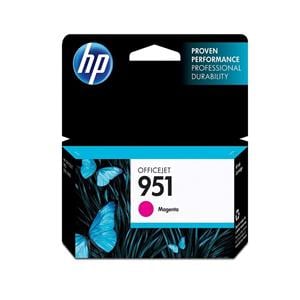 HP 951 Magenta Original Ink Cartridge (CN051AN) Ea