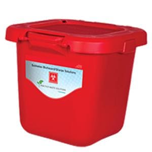 Practice Waste Solutions Biohazard & Sharps Container Disposal Ea