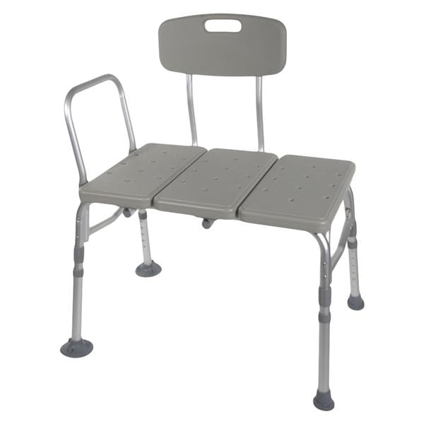 Transfer Bath Bench 400lb Capacity Aluminum/Plastic