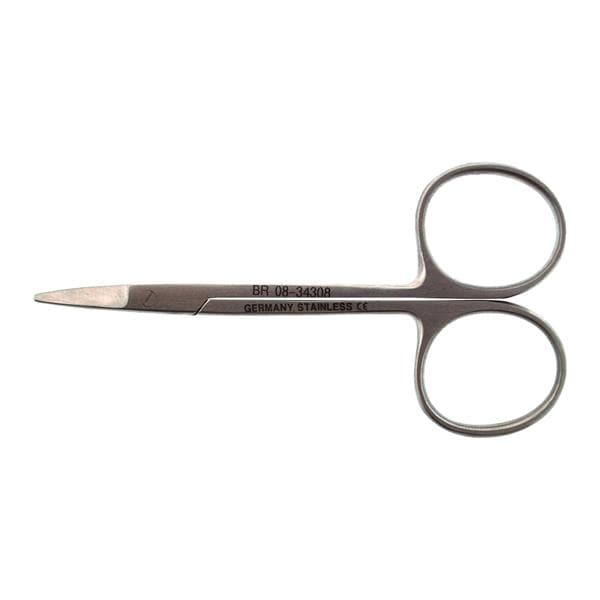 Bonn Surgical Scissors Curved 3-1/2" Stainless Steel Non-Sterile Reusable Ea