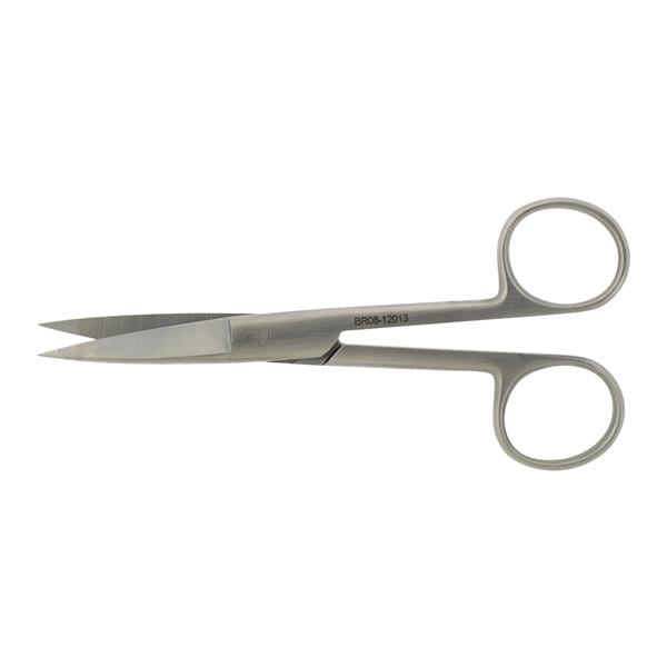 Operating Scissors Straight 5" Stainless Steel Non-Sterile Reusable Ea