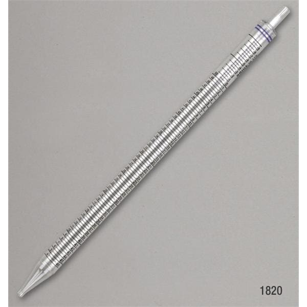 Serological Pipette Polystyrene 50mL Black Band Sterile 100/Ca