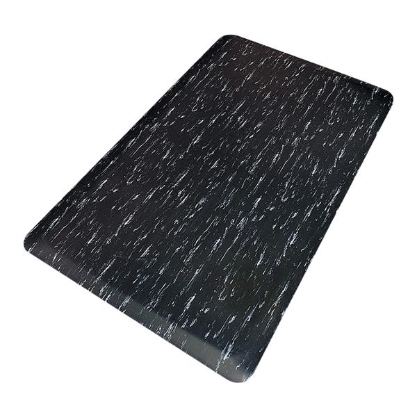 NoTrax Anti-Fatigue Mat Black Marble Rubber